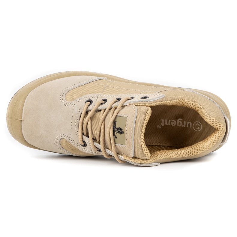 Arbejdssko URGENT 211/S1 Src beige 1