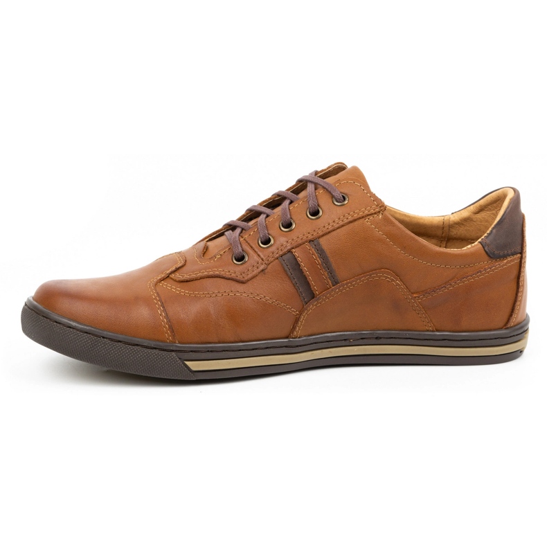 Polbut Herre fritidssko 1801N Axe Camel brun 1