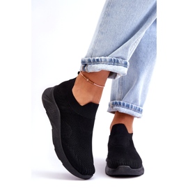 Slip-on sportssko til kvinder Sort Claris 7