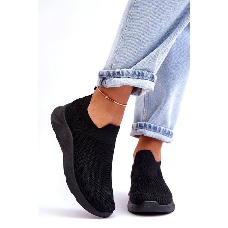 Slip-on sportssko til kvinder Sort Claris 7