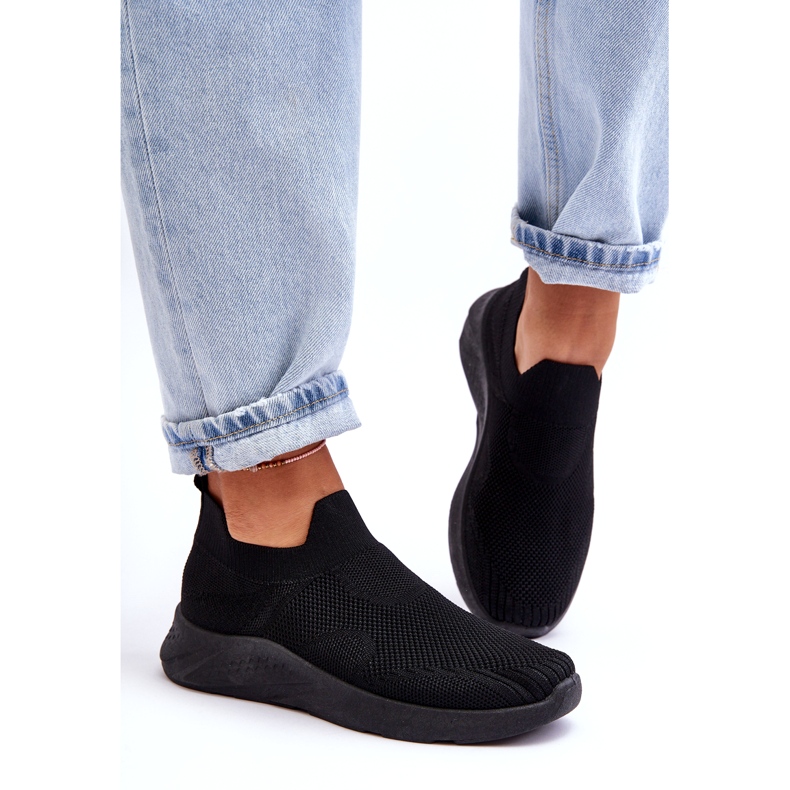 Slip-on sportssko til kvinder Sort Claris 2