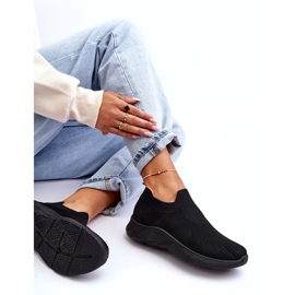 Slip-on sportssko til kvinder Sort Claris 4