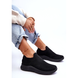 Slip-on sportssko til kvinder Sort Claris 5