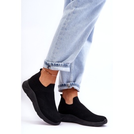 Slip-on sportssko til kvinder Sort Claris 6