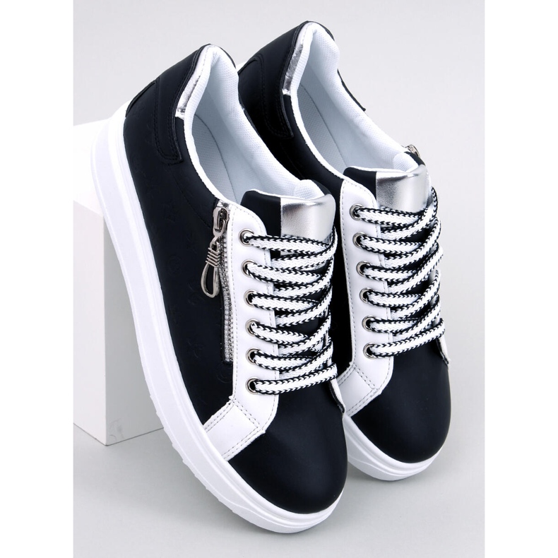 Hopper Black højsålede sneakers sort 1