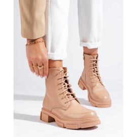 Beige damesnørepose 1