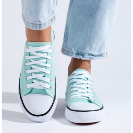 Shelovet klassiske mint sneakers grøn 2