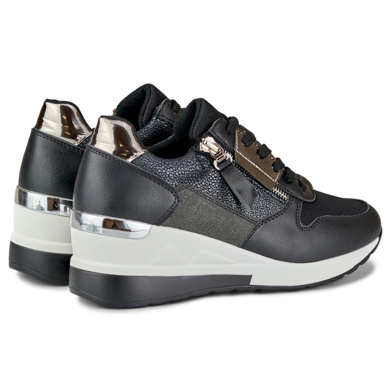 Elegante sorte kile sportssko 1