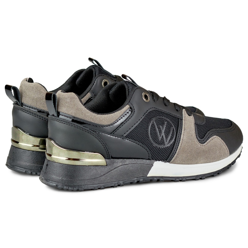 Moderigtige sorte Jersy sneakers 1
