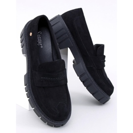 Platform loafers fra Chandra Black sort 1