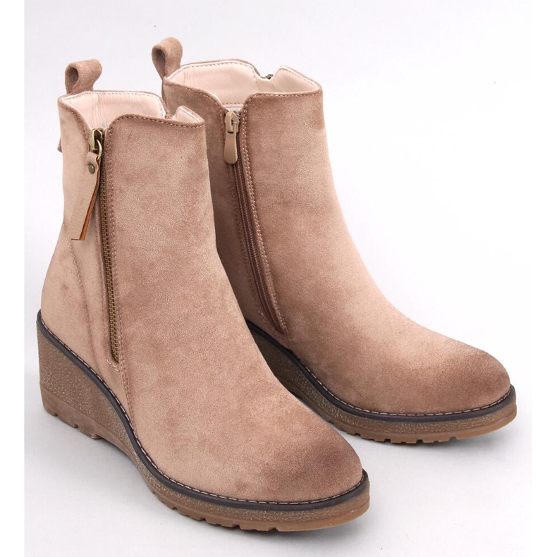 Meyer Beige kilestøvler 1