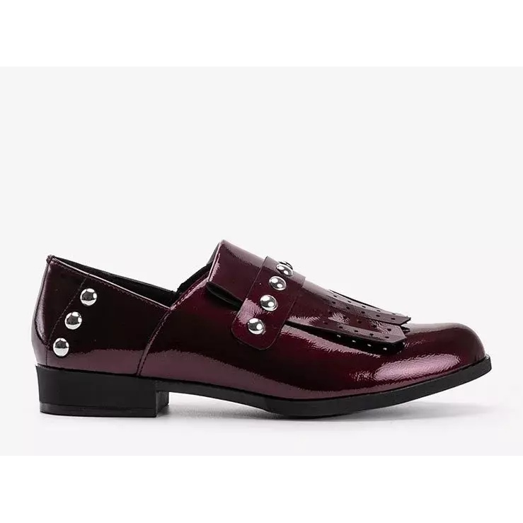 Cassidy maroon slip-on sko til kvinder rød 1