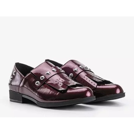 Cassidy maroon slip-on sko til kvinder rød 2