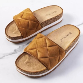 BM Brune sandaler på Galts korksål 1