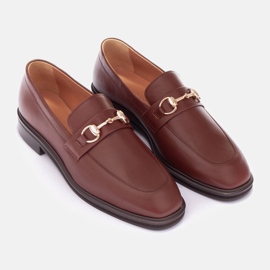 Marco Shoes Loafers til kvinder brun 1