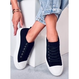 Ebbe Black damesneakers sort 2
