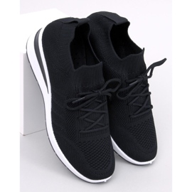 Leakes Sorte wedge sneakers 1