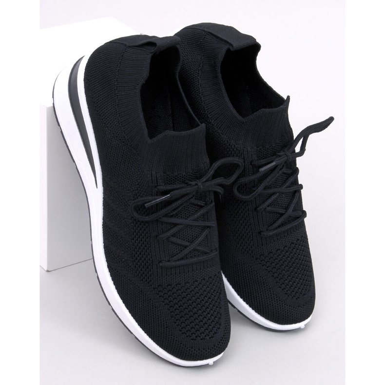 Leakes Sorte wedge sneakers 1