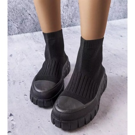 Sorte strømpesneakers fra Searlait 1