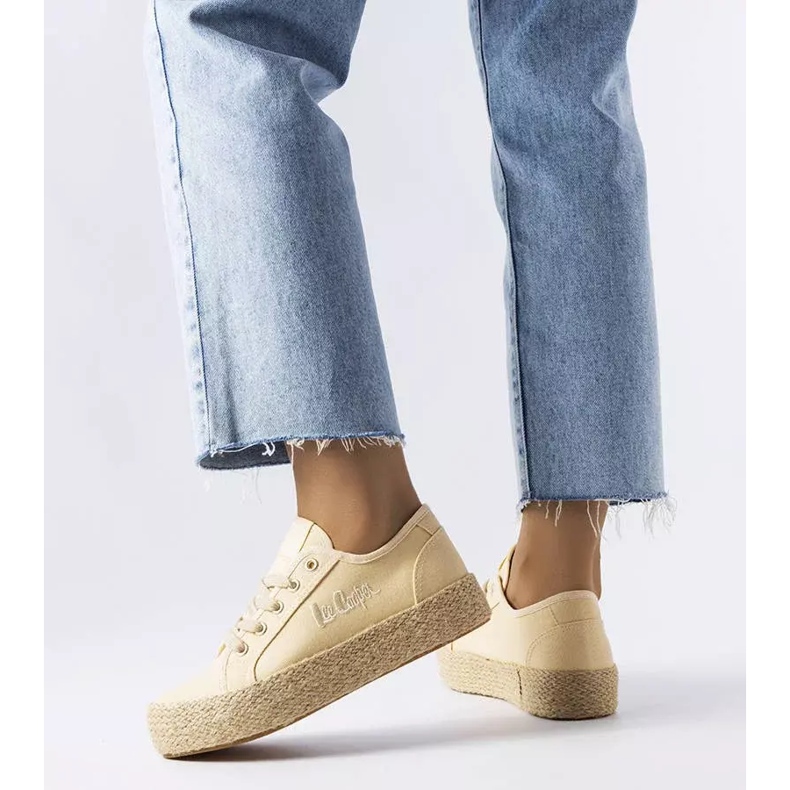 Lee Cooper LCW-23-31-1795L beige espadriller 1