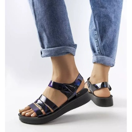 Sandaler QT2311-6 Navytpu sort 2