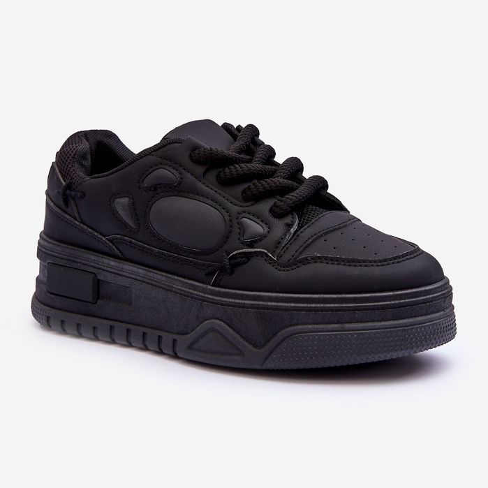 PG1 Platform sneakers til kvinder Sort Finos 1