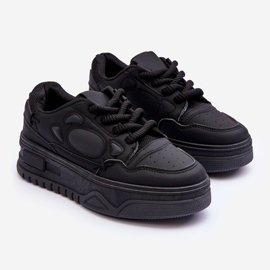 PG1 Platform sneakers til kvinder Sort Finos 2