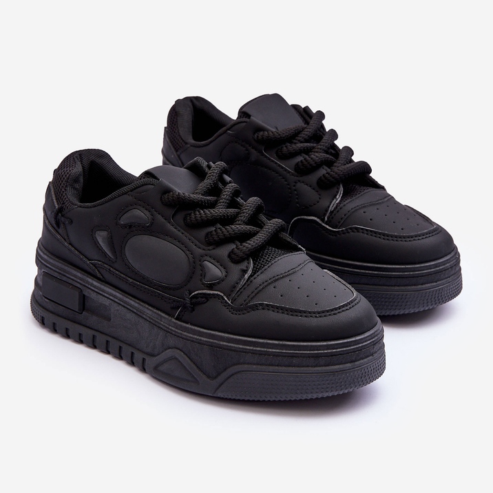 PG1 Platform sneakers til kvinder Sort Finos 2