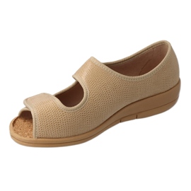 Befado damesko pu 941D001 beige 1