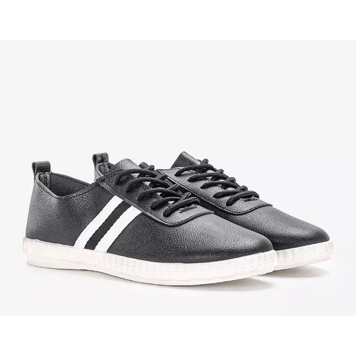 Sorte Aulin sneakers til mænd 1