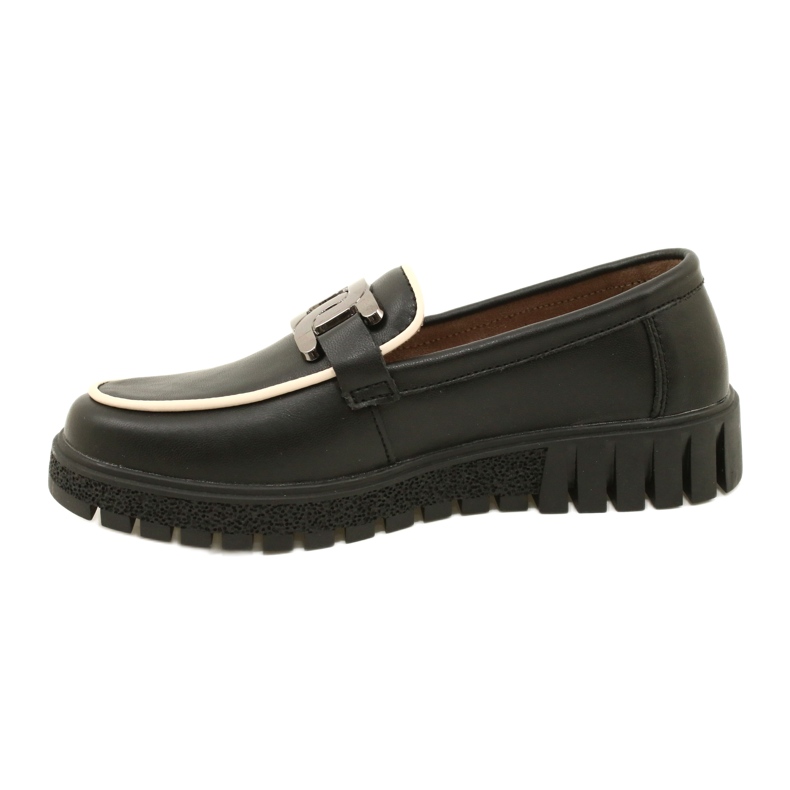Stilfulde damesko i læder Filippo DP4728/23 BK, sort 1