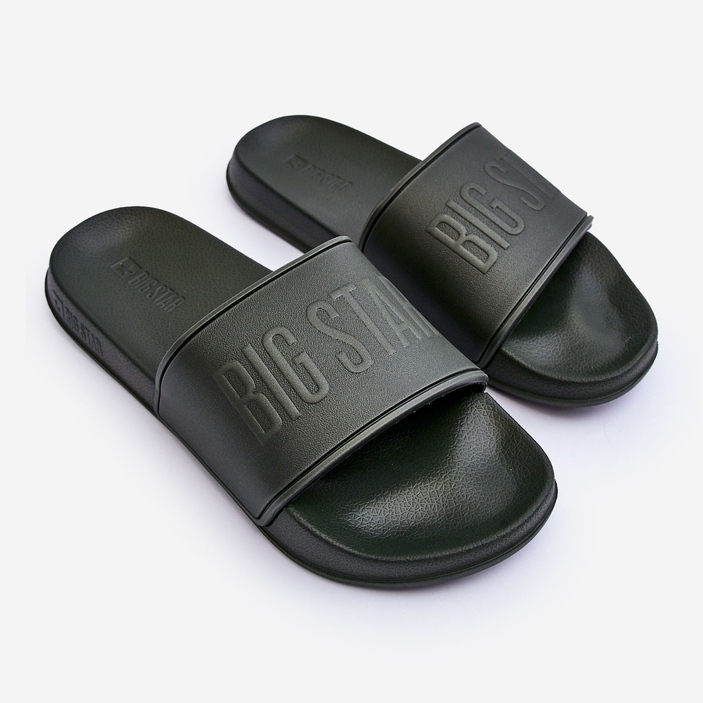 Letvægts flip-flops i skum til mænd Big Star MM174324 Mørkegrøn 1