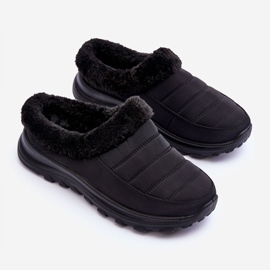 Sorte Olwina Slip-On lave snestøvler 2