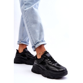 PA1 Chunky Platform Sneakers til kvinder Sort Agnenia 4