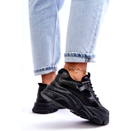 PA1 Chunky Platform Sneakers til kvinder Sort Agnenia 3