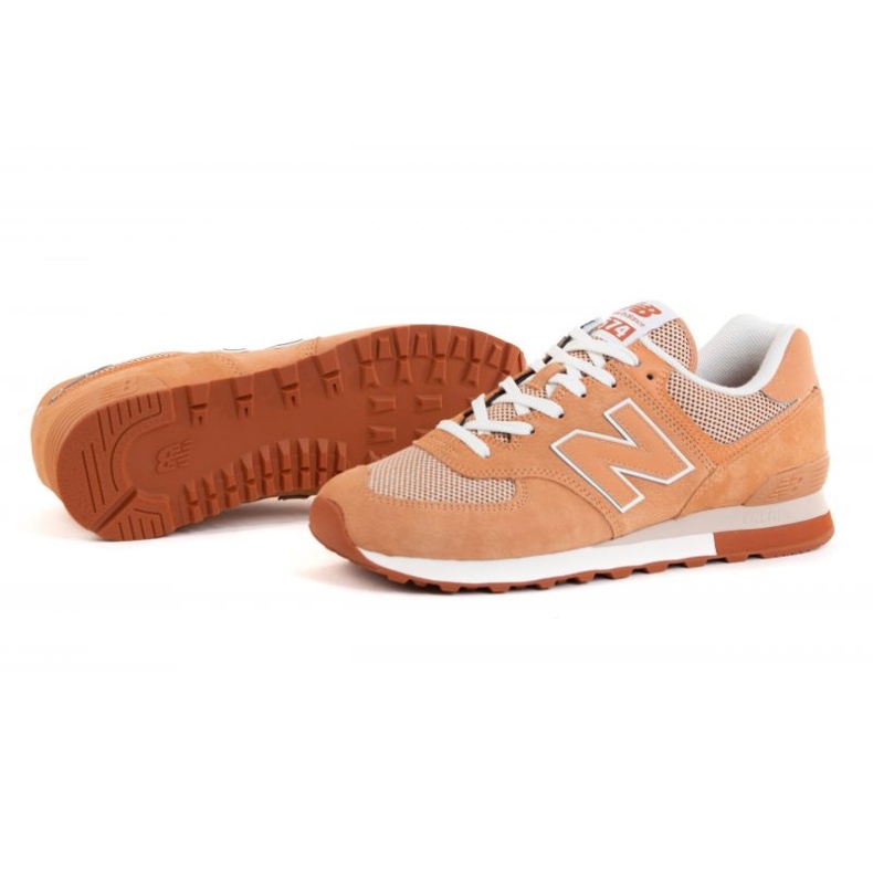New Balance M ML574BT2 sko orange 1