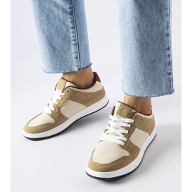 Inna Jacqueline beige sneakers 2