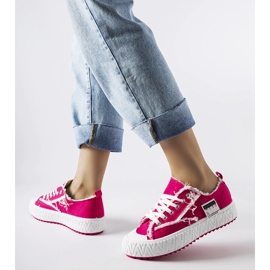 Inna Pink Coolidge platform sneakers lyserød 1
