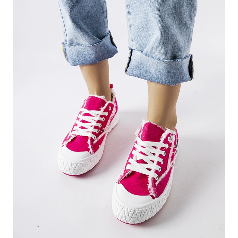 Inna Pink Coolidge platform sneakers lyserød 2
