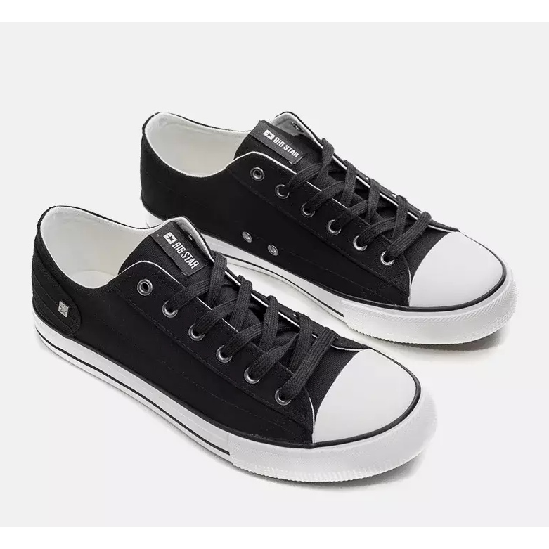 Big Star sorte herresneakers DD174273 2