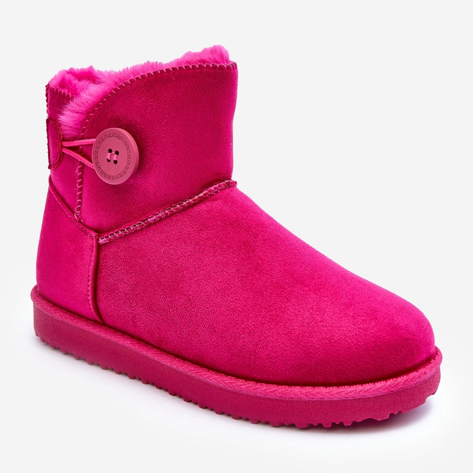 Isolerede snestøvler til kvinder med Fuchsia Siriol-dekoration lyserød 1