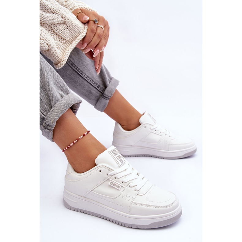 Damesportssko Sneakers Big Star MM274354 Hvid 1