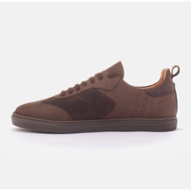 Marco Shoes Joyce herresneakers brun 1