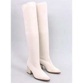 Mckenzie Beige lavhælede musketerer 1