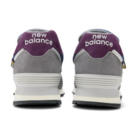 New Balance M U574KGN sko grå 4