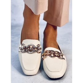 Dame loafers Bianca Beige 1