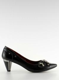 Pumps høje hæle 3902-1 sort 1