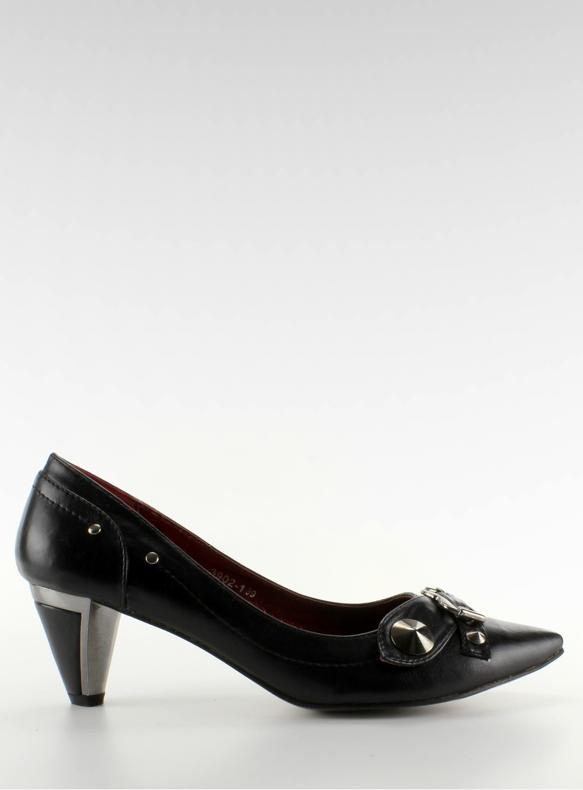 Pumps høje hæle 3902-1 sort 1