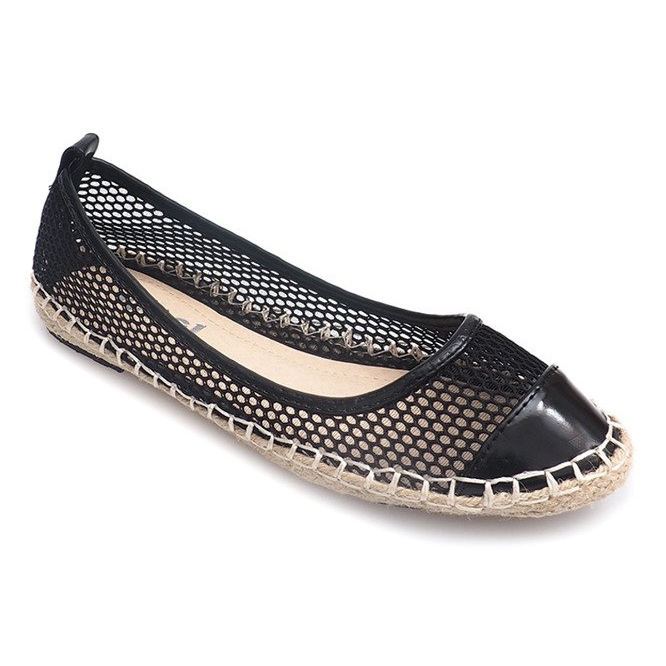Ballerinas Espadrilles 9653 Sort 1