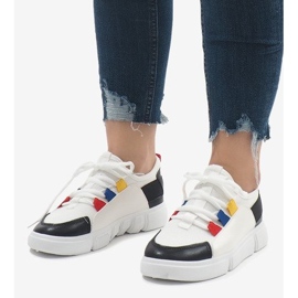 Sort og hvide sportssko sneakers 2018-9 1